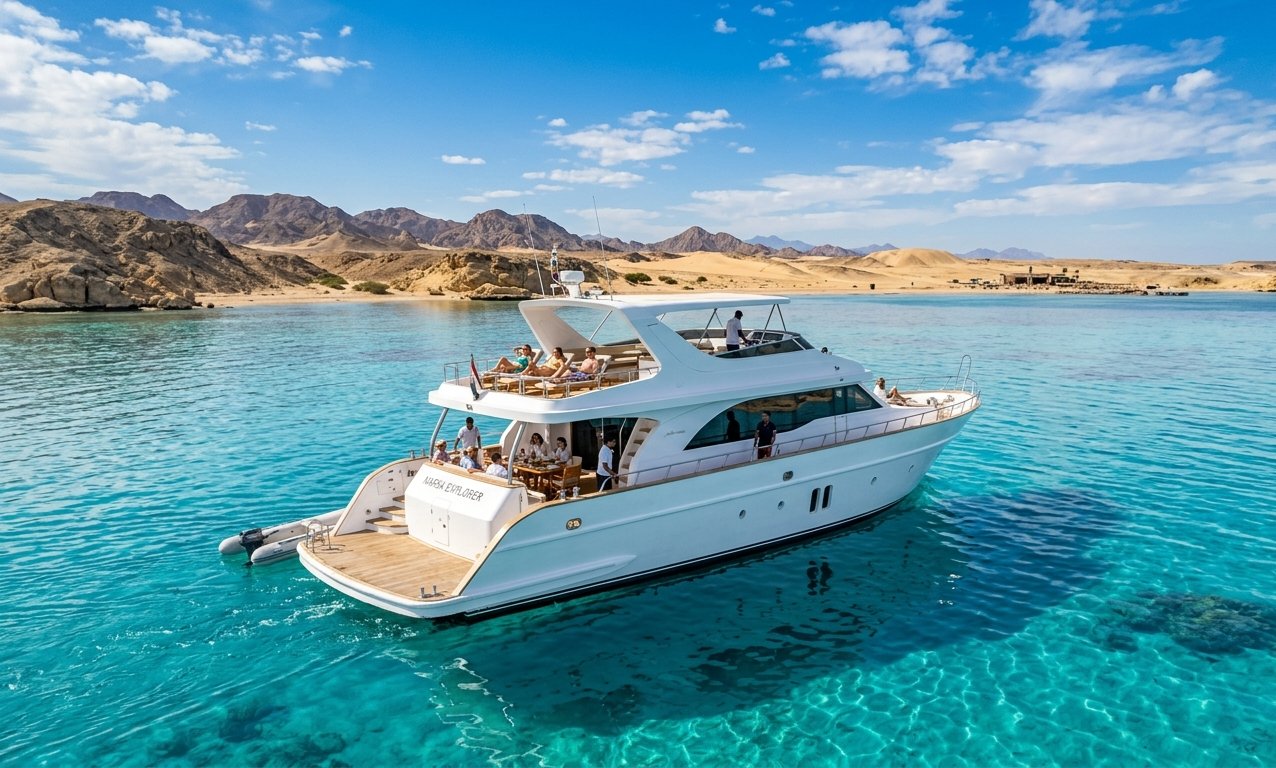 Marsa Mubarak Snorkeling Cruise from Marsa Alam