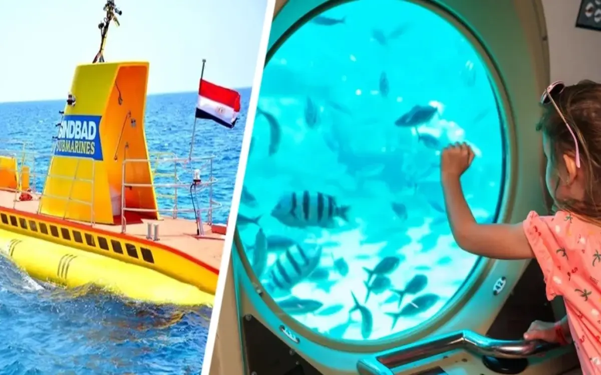Hurghada’da Sindbad Denizaltısı.