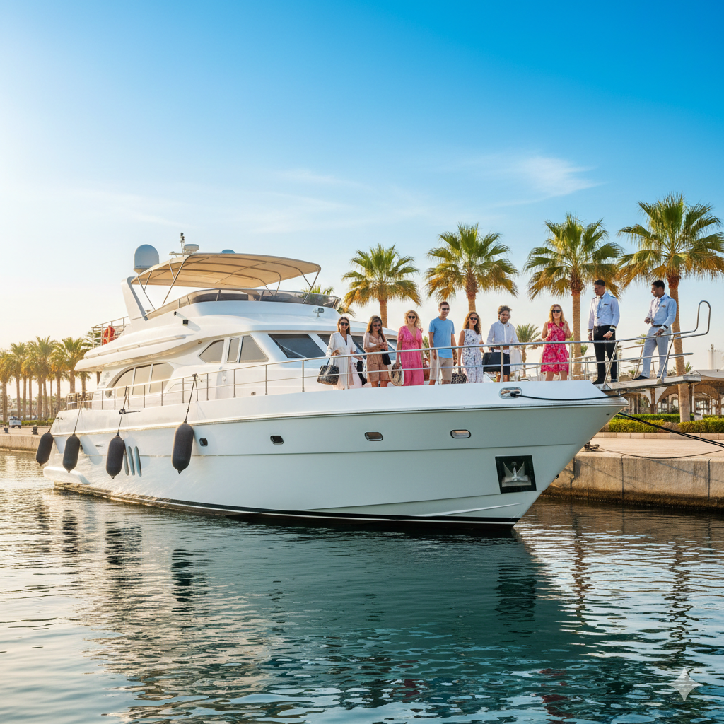 5🛥 Excursie de o zi întreagă cu iahtul la Mormântul Fecioarei în Dahab