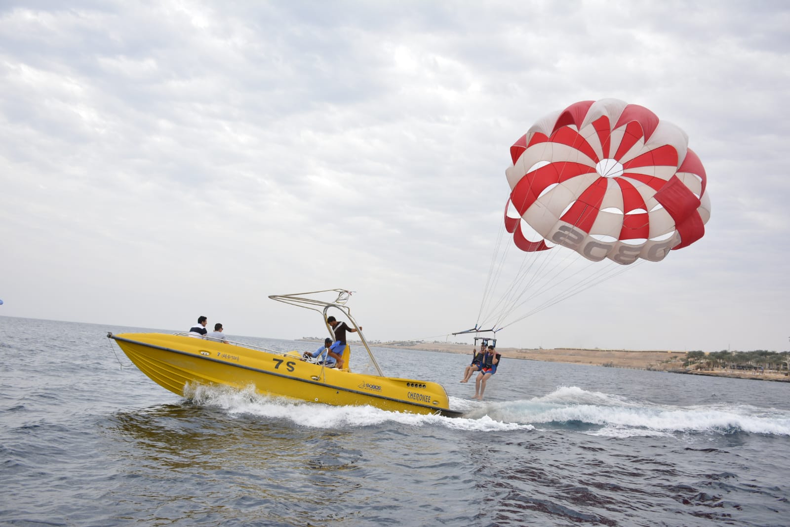 1Water Sports — From Sharm El Sheikh: Parasailing, Banana & Tube Ride!  🌊🪂🚤