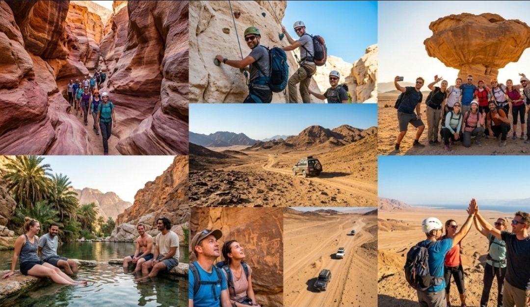3🌄 Dahab Adventure: Colored Canyon, White Canyon & Mushroom Rock Oasis