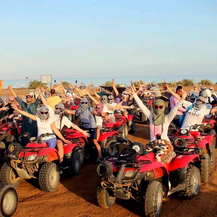 3Safari Quattro in Uno  — Da Sharm El Sheikh, un’avventura esclusiva nella Riserva Naturale di Nabq! 🏜️