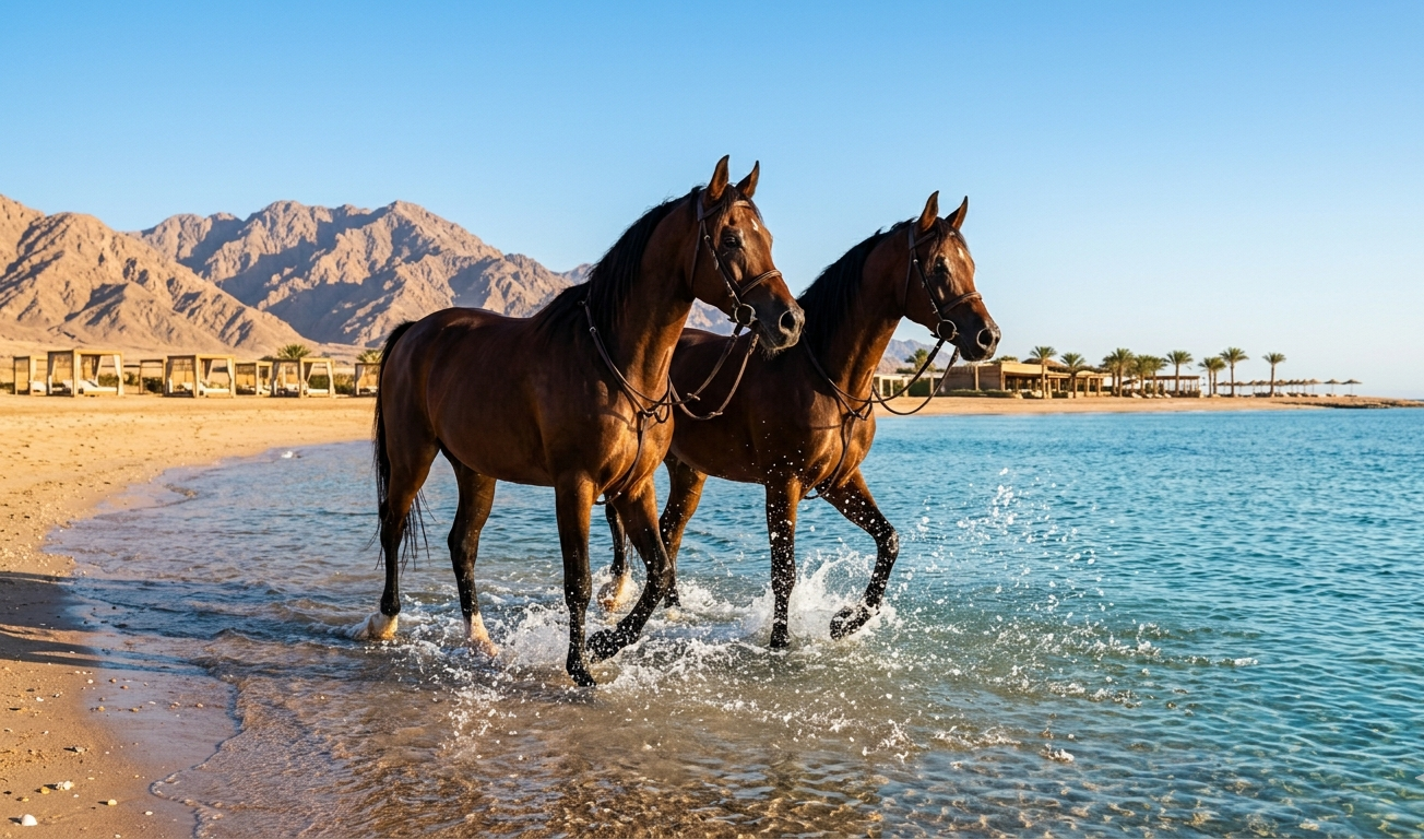 5Jazda Konna w Nabq — Wycieczka po Plaży Sharm El Sheikh