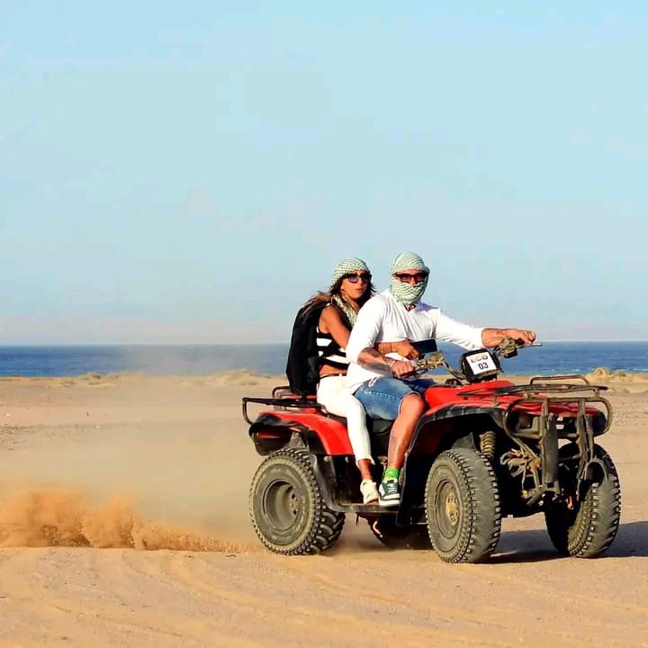 6Safari Quattro in Uno  — Da Sharm El Sheikh, un’avventura esclusiva nella Riserva Naturale di Nabq! 🏜️