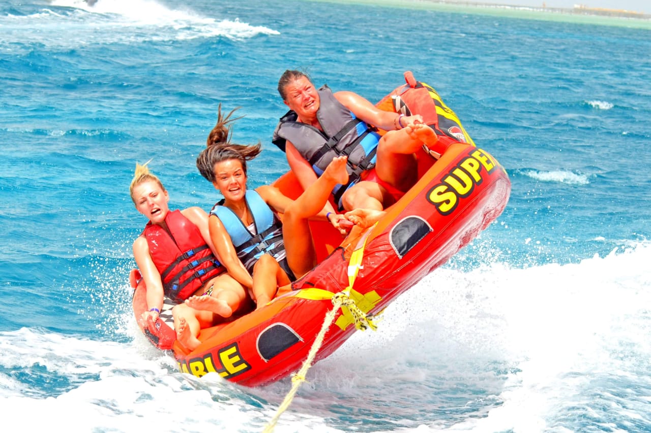 6Water Sports — From Sharm El Sheikh: Parasailing, Banana & Tube Ride!  🌊🪂🚤
