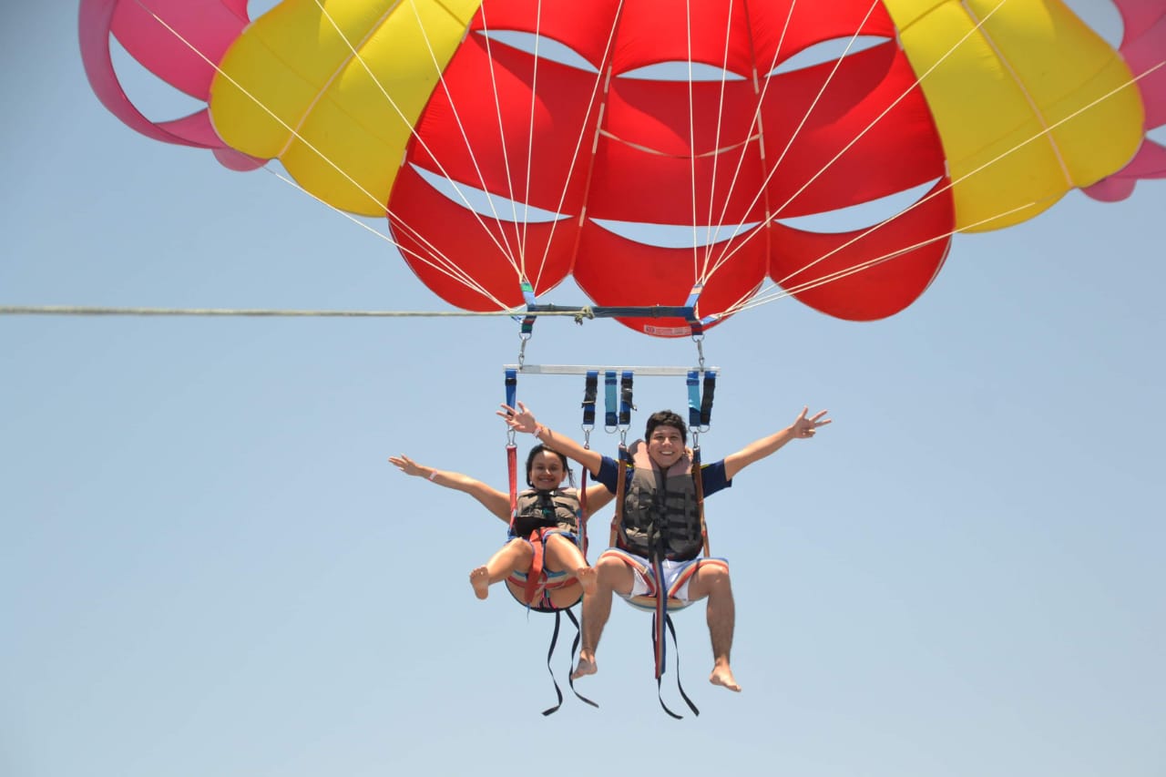 8Water Sports — From Sharm El Sheikh: Parasailing, Banana & Tube Ride!  🌊🪂🚤